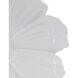 Rose White Wall Accent