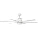Draftsman 60 inch Matte White Fan