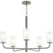 Mack 5 Light 28 inch Brushed Nickel Chandelier Ceiling Light