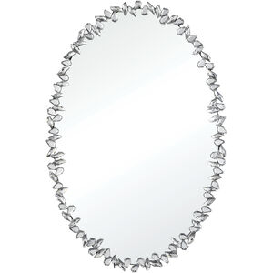 Isolde 35 X 23 inch Silver Wall Mirror