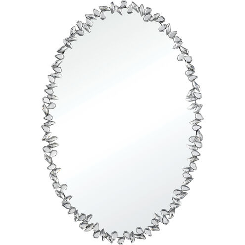 Isolde 35 X 23 inch Silver Wall Mirror