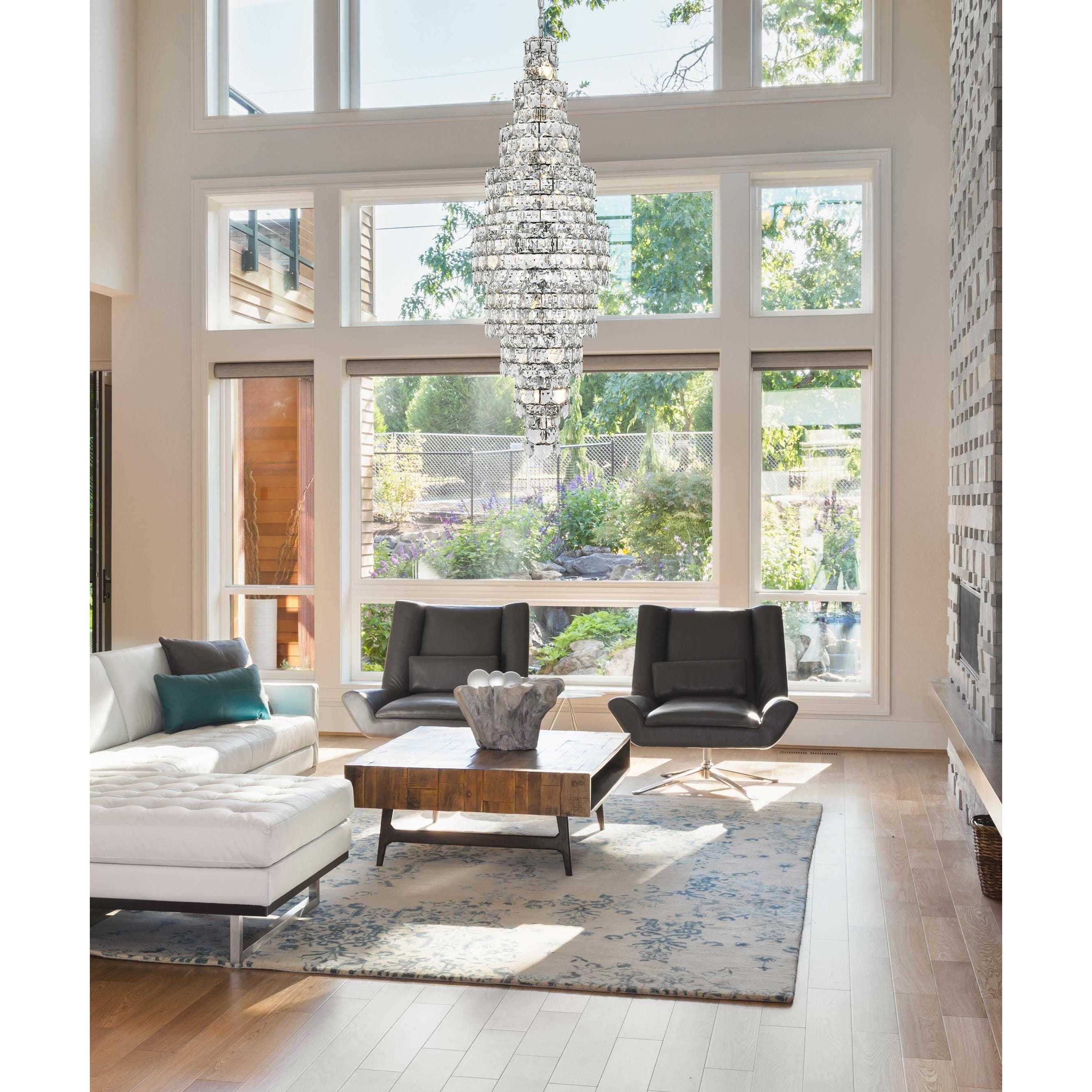 Adaline 41 Light 30 inch Chrome Chandelier Ceiling Light