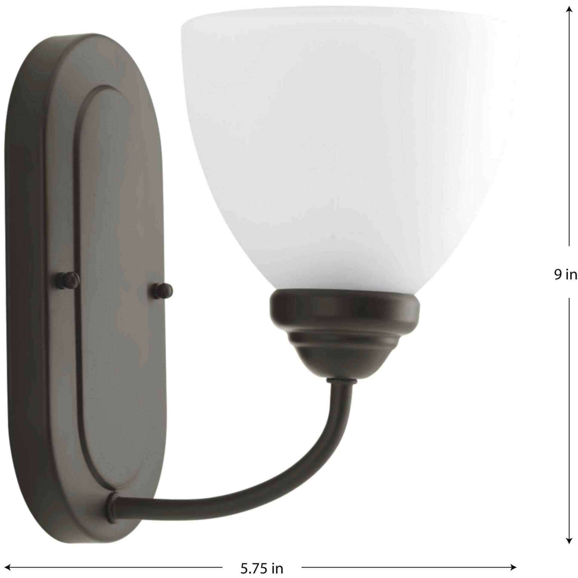 Heart 1 Light 5.75 inch Antique Bronze Bath Vanity Wall Light