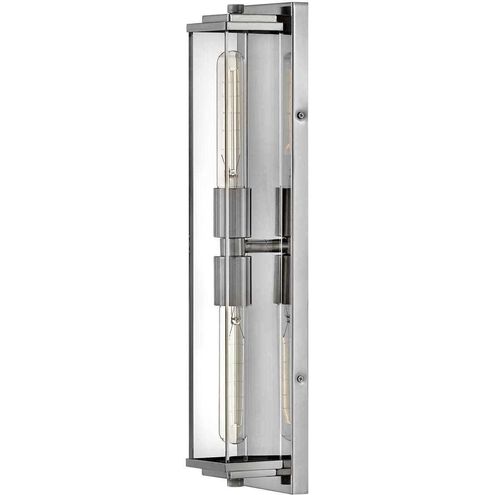 Henri 2 Light 4.75 inch Polished Nickel Vanity Light Wall Light