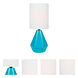 Mason 17 inch 60 watt Blue Table Lamp Portable Light