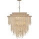Freya 17 Light 36.25 inch Burnished Gold Chandelier Ceiling Light