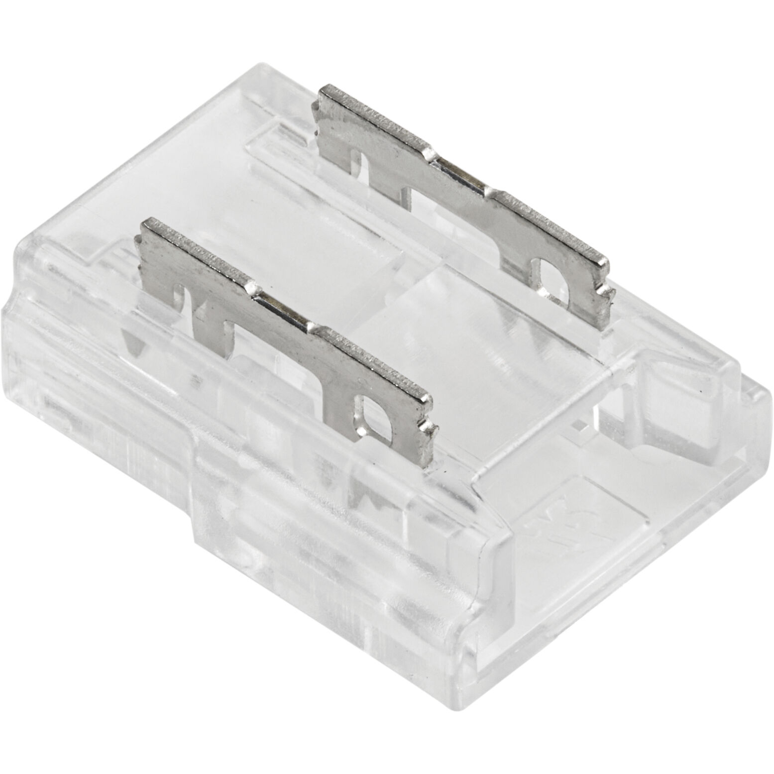 COB Dry Clear 0.45 inch Crimp Connectors, Tape to Wire