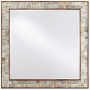 Hyson 26 X 26 inch Natural/Mirror Wall Mirror