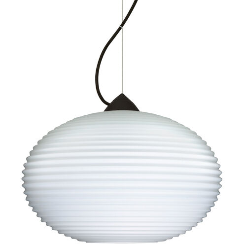 Pape 10 LED Black Cord Pendant Ceiling Light