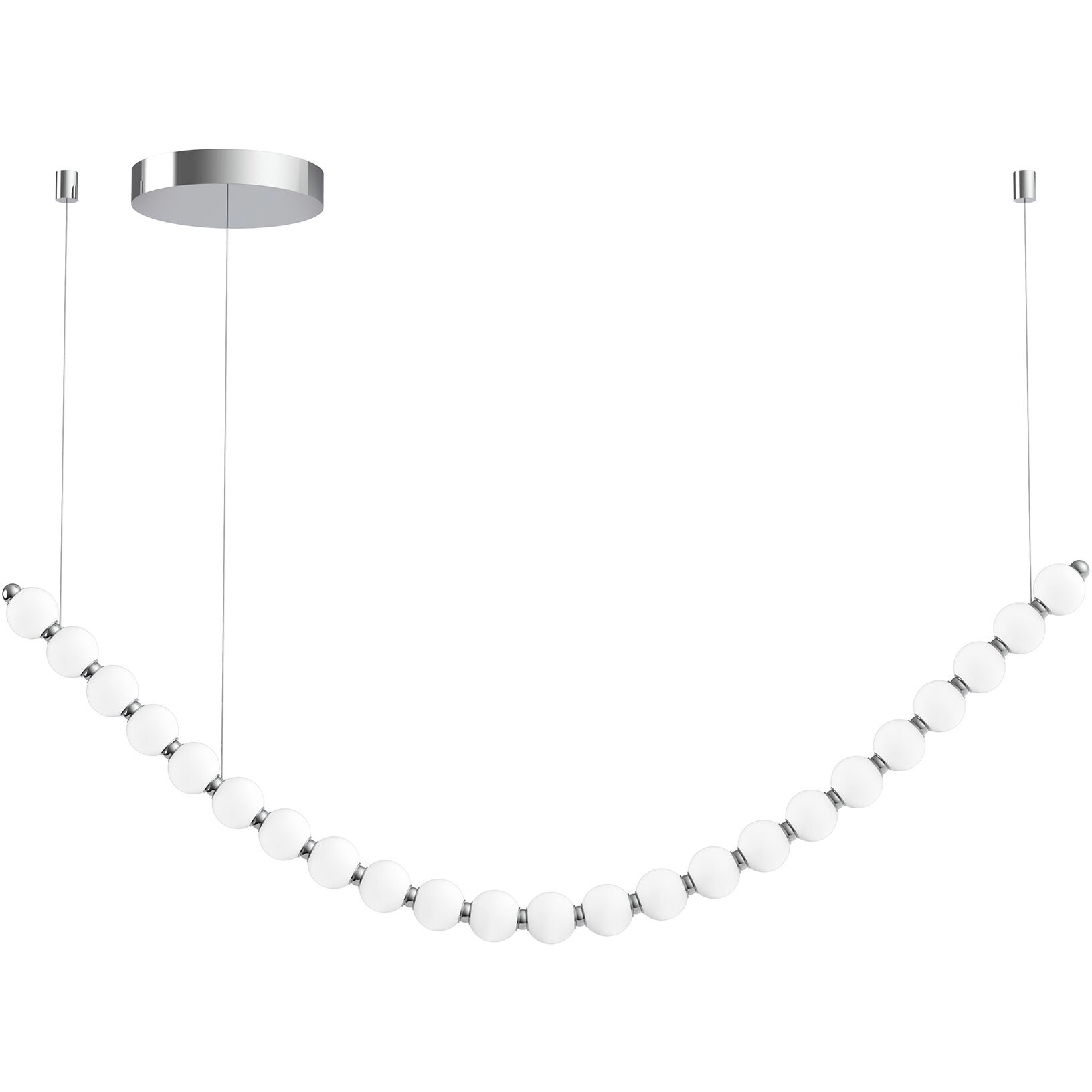 Akoya LED 3.25 inch Chrome Chandelier Ceiling Light