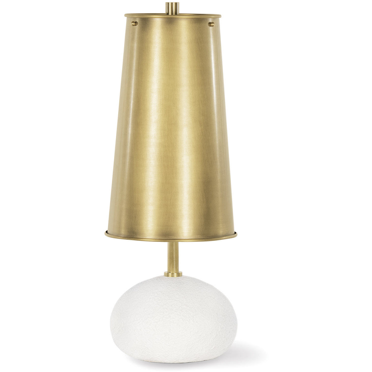 Hattie 19.5 inch 40.00 watt Natural Brass Mini Lamp Portable Light