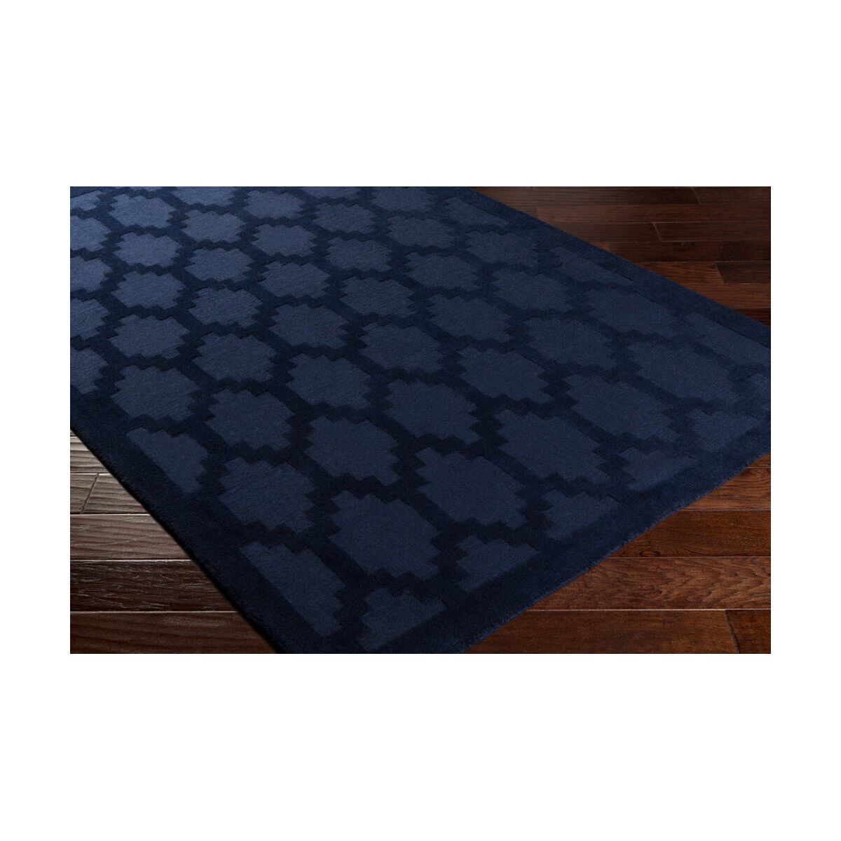 Metro 60 X 36 inch Navy Rugs, Rectangle