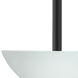 Trilo 15 1 Light Black Stem Pendant Ceiling Light
