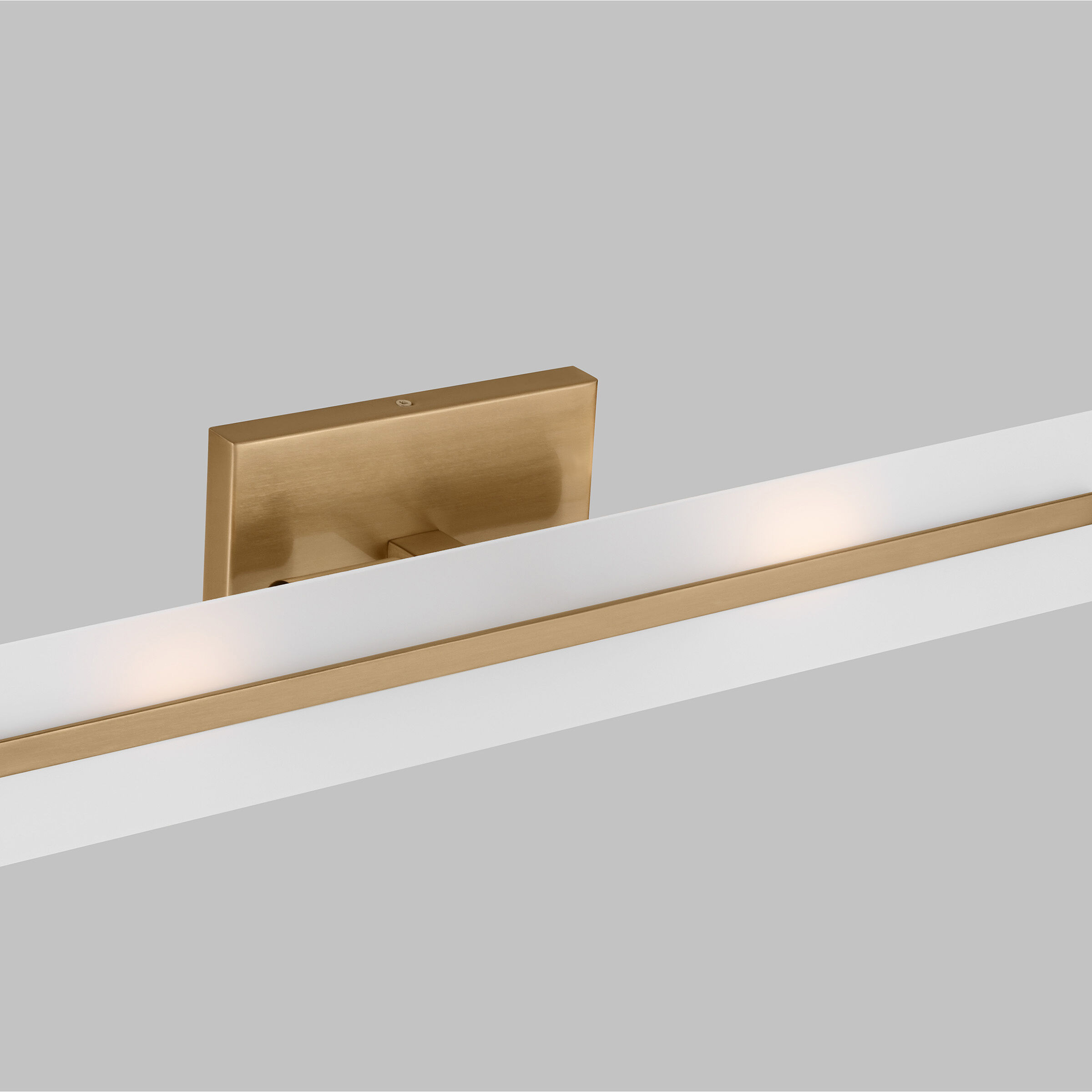 Dex Bath Vanity Wall Light in Satin Brass