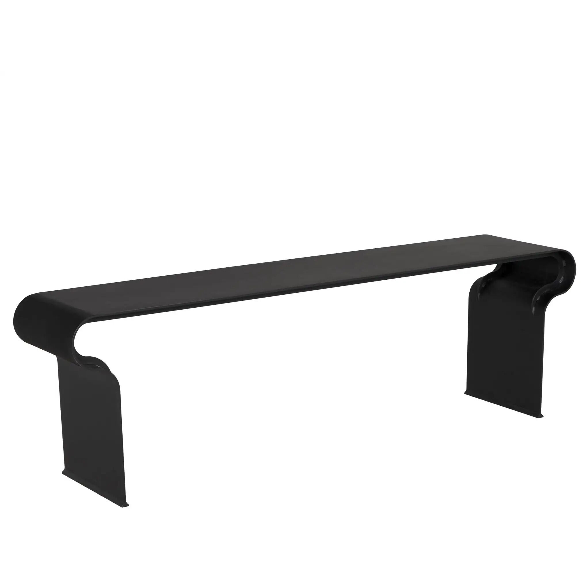 Jabali Matte Black Bench