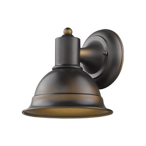 Colton 1 Light 8 inch Oil Rubbed Bronze Exterior Wall Mount