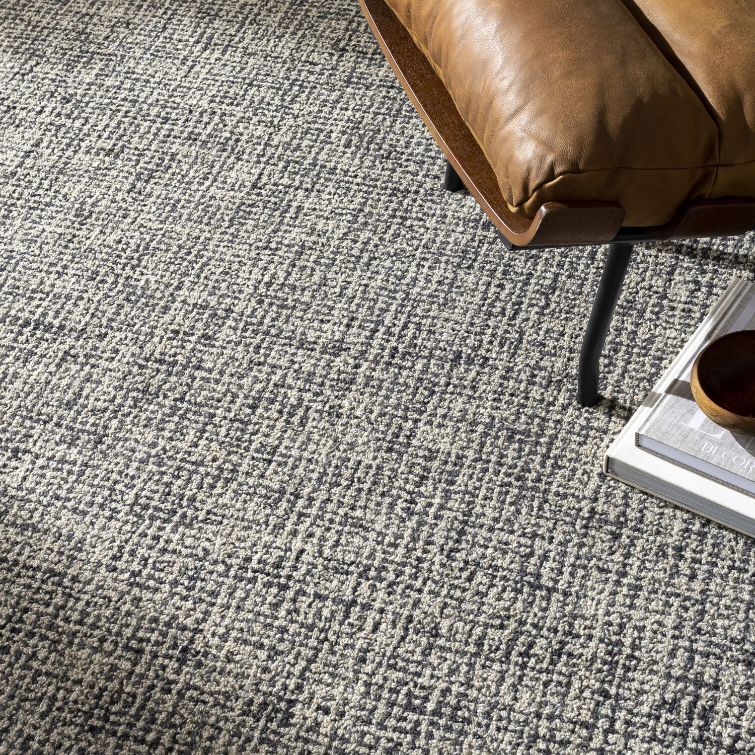 Aiden 90 X 60 inch Ink Blue Rug in 5 x 8, Rectangle