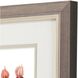 Florals Collection Pink Framed Art