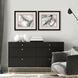 Abstract Collection Dark Espresso Wood Framed Art