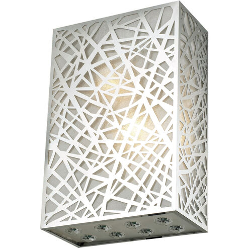 Prism 2 Light 4 inch Chrome Wall Sconce Wall Light