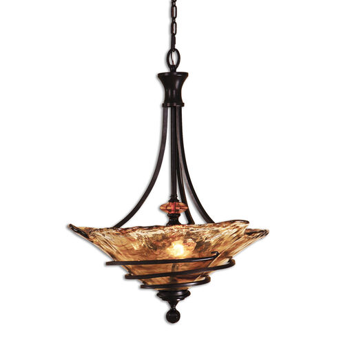Vitalia 3 Light 22.25 inch Oil Rubbed Bronze Pendant Ceiling Light