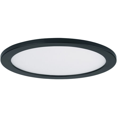 Wafer LED 7 inch Black Flush Mount Ceiling Light