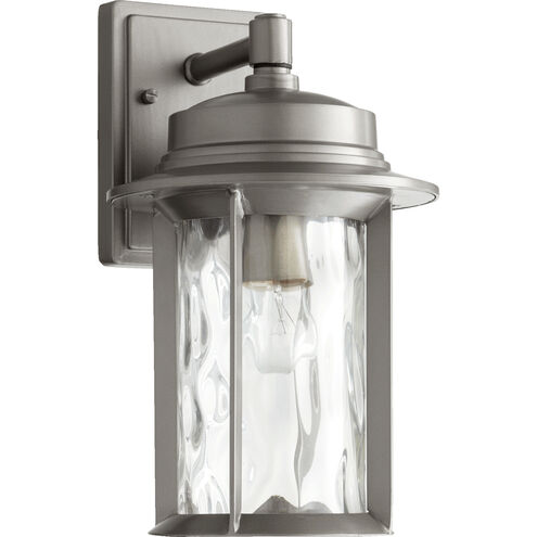 Charter 1 Light 14 inch Graphite Outdoor Wall Lantern