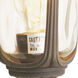 Oxford 1 Light 14.5 inch Hand Applied Imperial Bronze Small Outdoor Wall Lantern