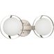 Parker 2 Light 16 inch Brushed Nickel Vanity Light Wall Light