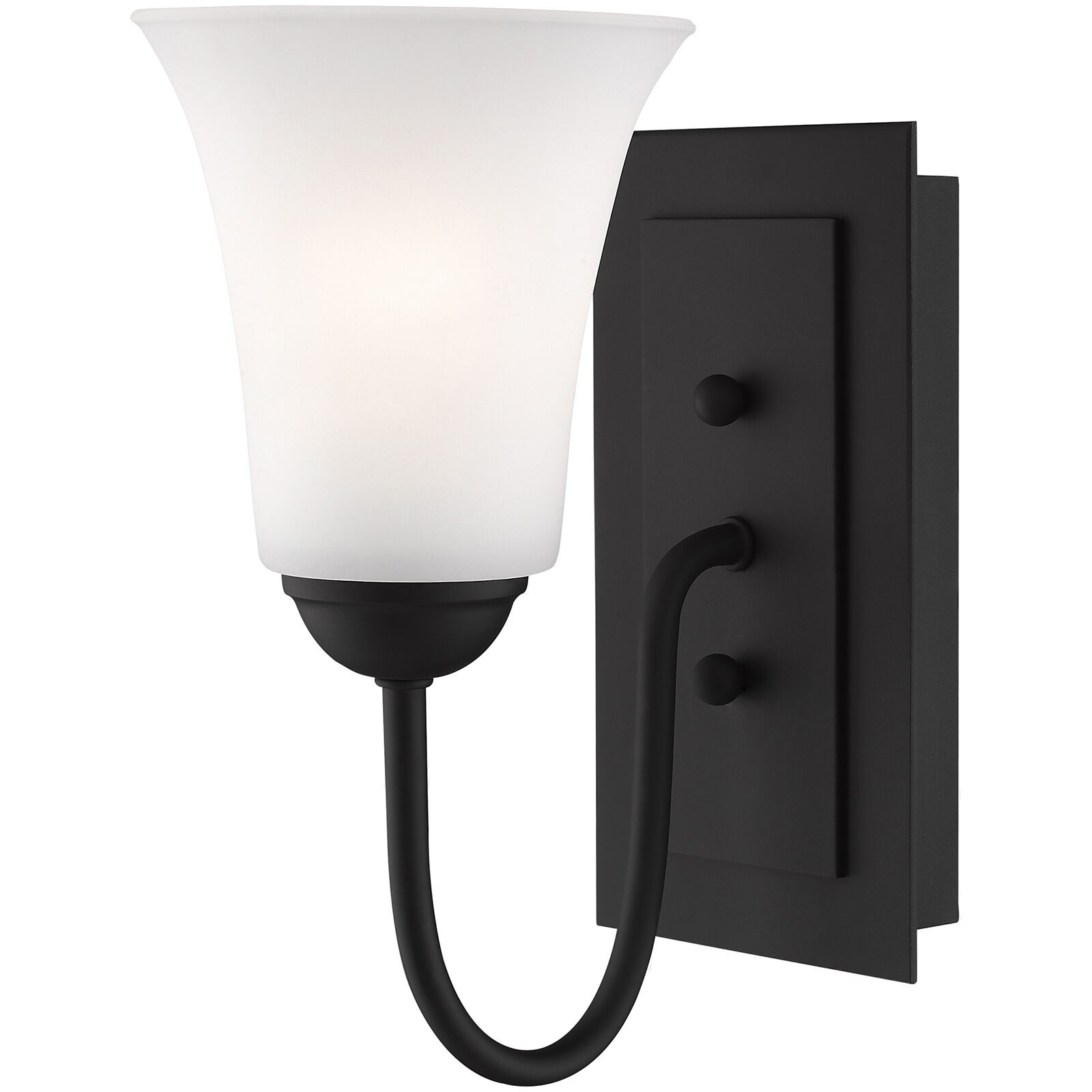 Ridgedale 1 Light 6 inch Black Wall Sconce Wall Light