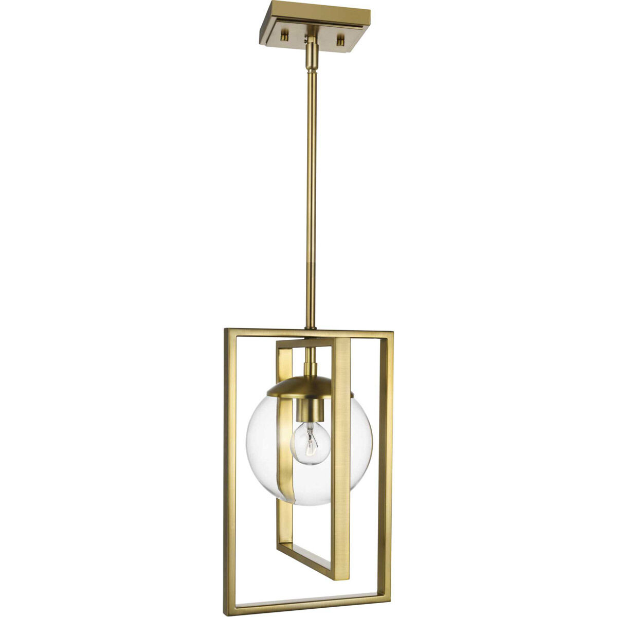 Atwell 1 Light 8 inch Brushed Bronze Pendant Ceiling Light