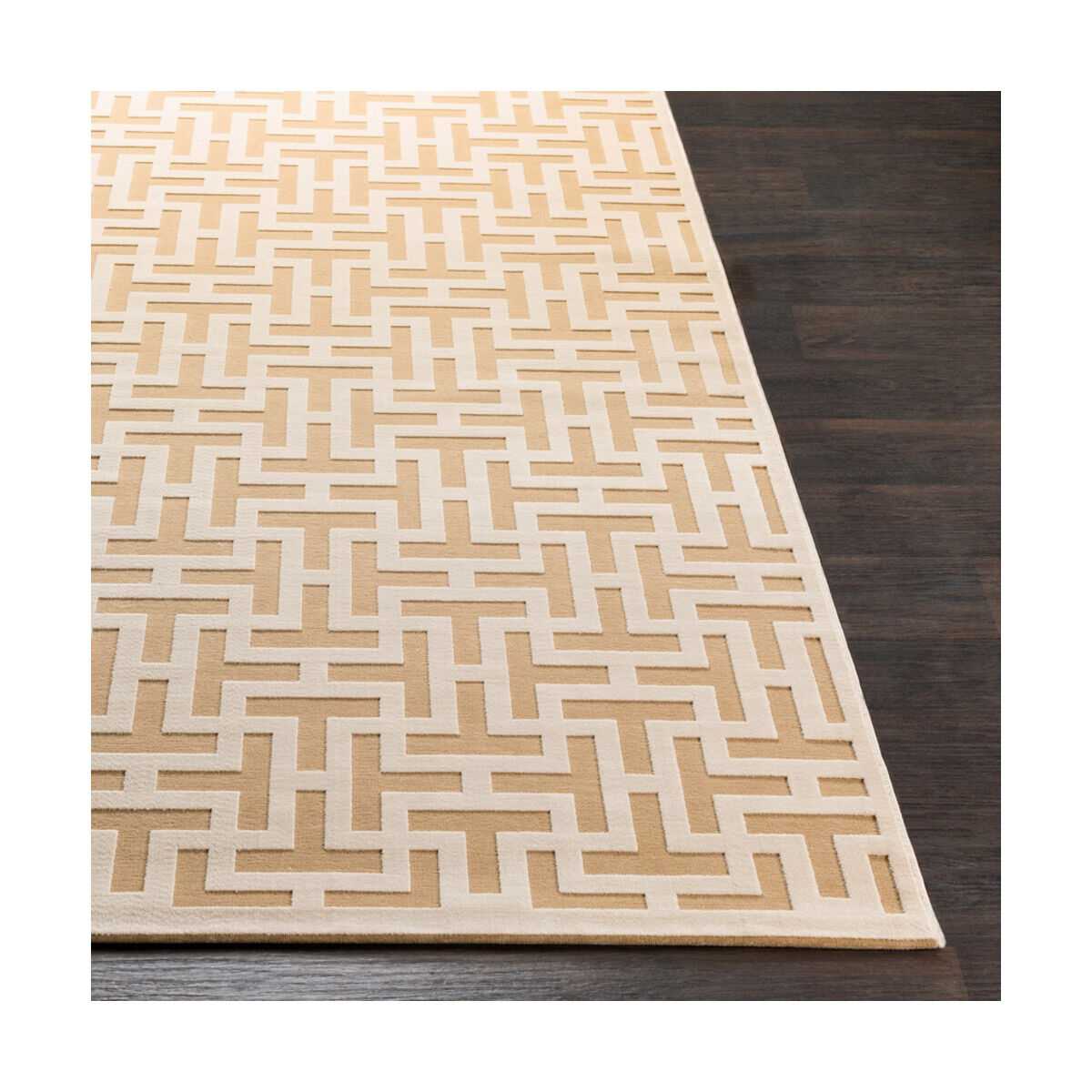 Aesop 144 X 108 inch Beige/Khaki Rugs, Rectangle