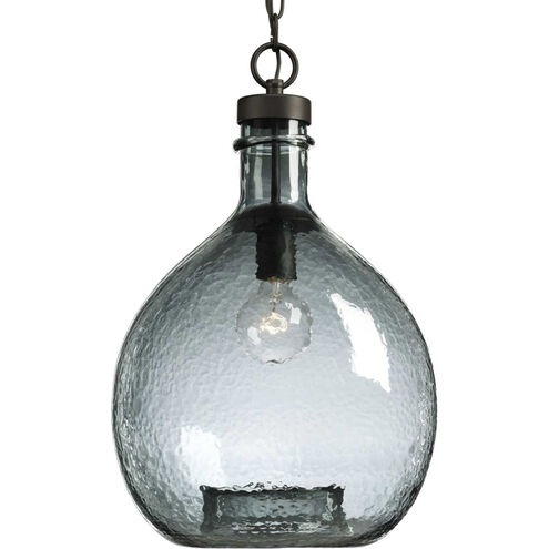 Zin 1 Light Antique Bronze Pendant Ceiling Light, Design Series