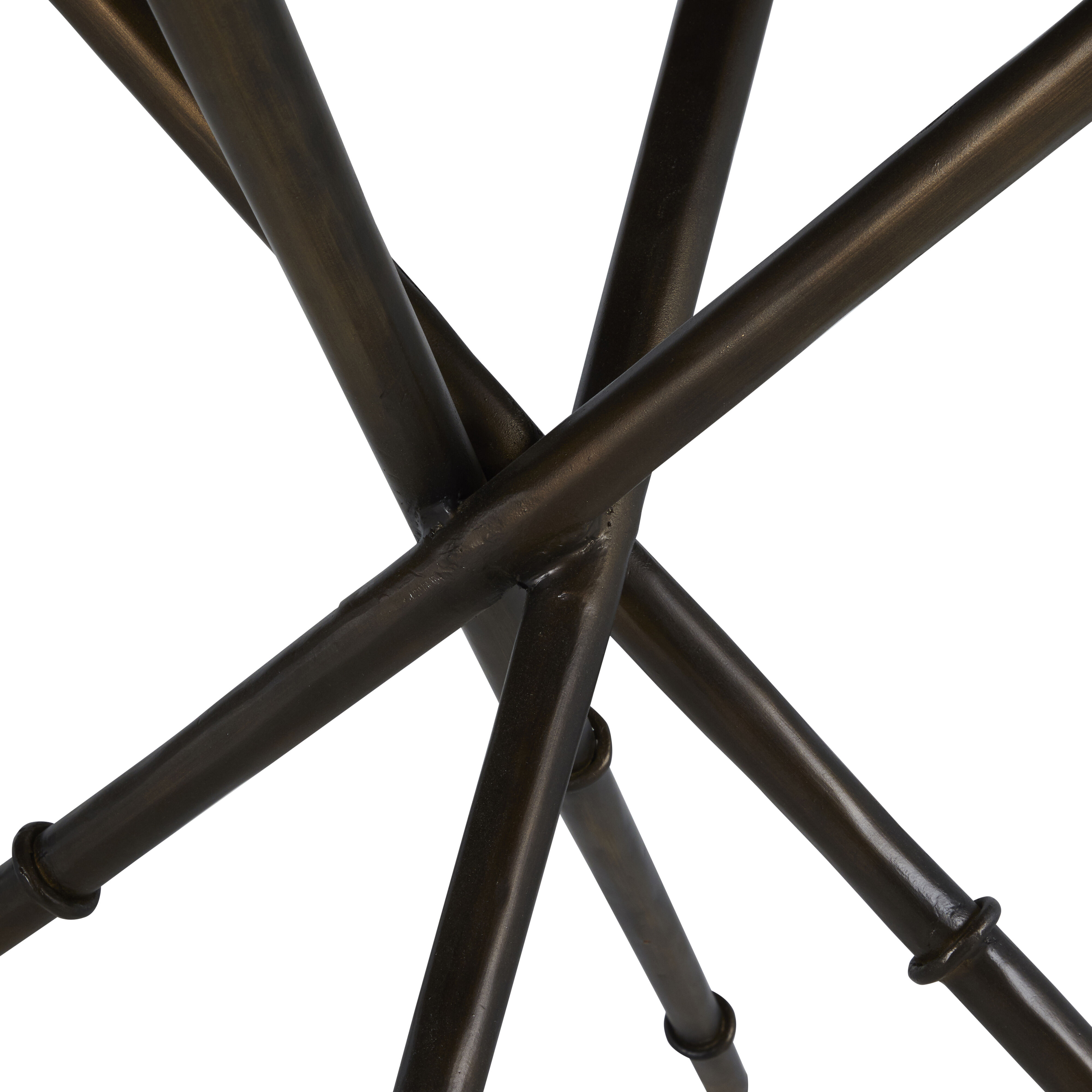 Davenport 84 X 39 inch Cerused Natural Gray and Antique Bronze Dining Table