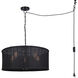 Granna 5 Light 23 inch Black Chandelier Ceiling Light