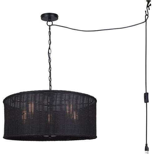 Granna 5 Light 23 inch Black Chandelier Ceiling Light