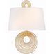 Doral 2 Light 9.5 inch Renaissance Gold Sconce Wall Light
