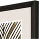 Abstract Collection Brown Framed Art