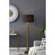 Anita 65 inch 60.00 watt Gold and Black Floor Lamp Portable Light