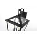 Frankford 2 Light 20 inch Black Outdoor Wall Sconce
