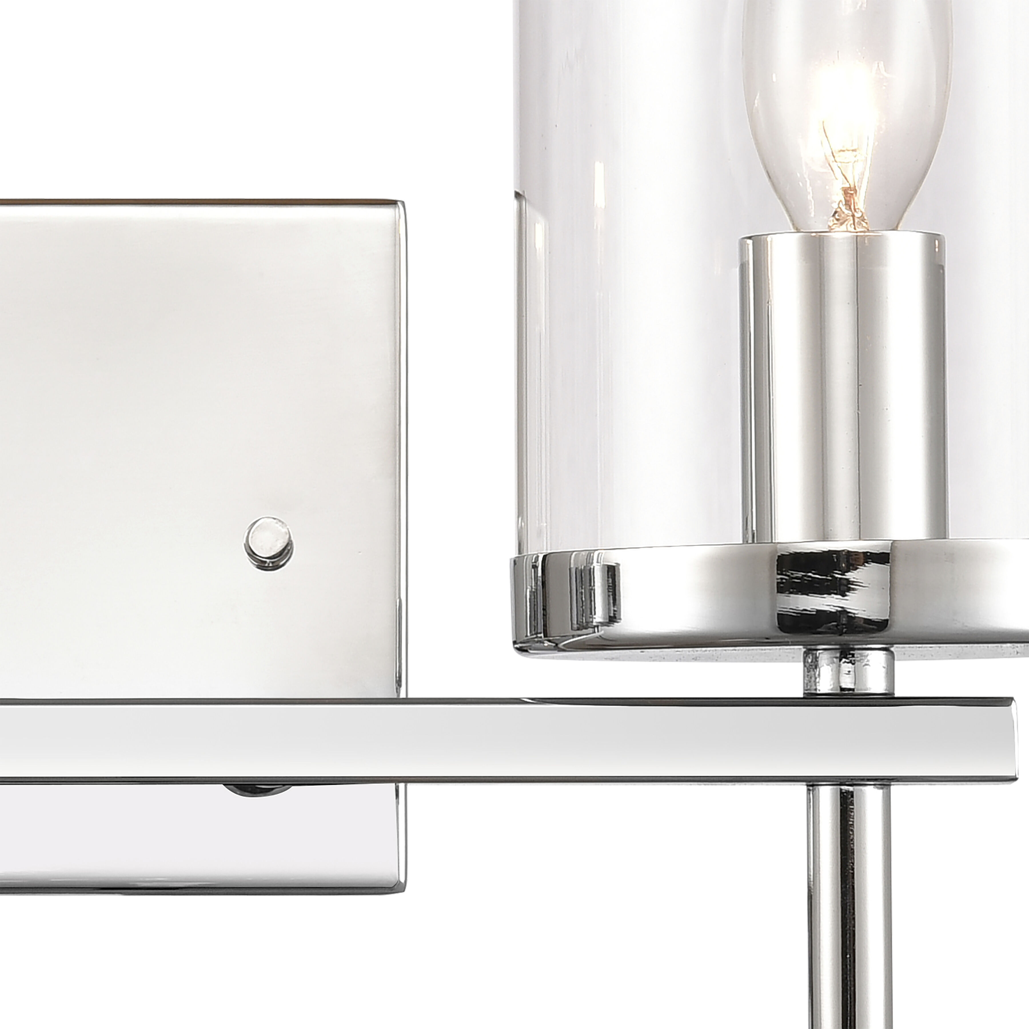 Oakland 2 Light 13.5 inch Chrome Vanity Light Wall Light