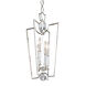 Waterloo 4 Light 13 inch Polished Nickel Pendant Ceiling Light