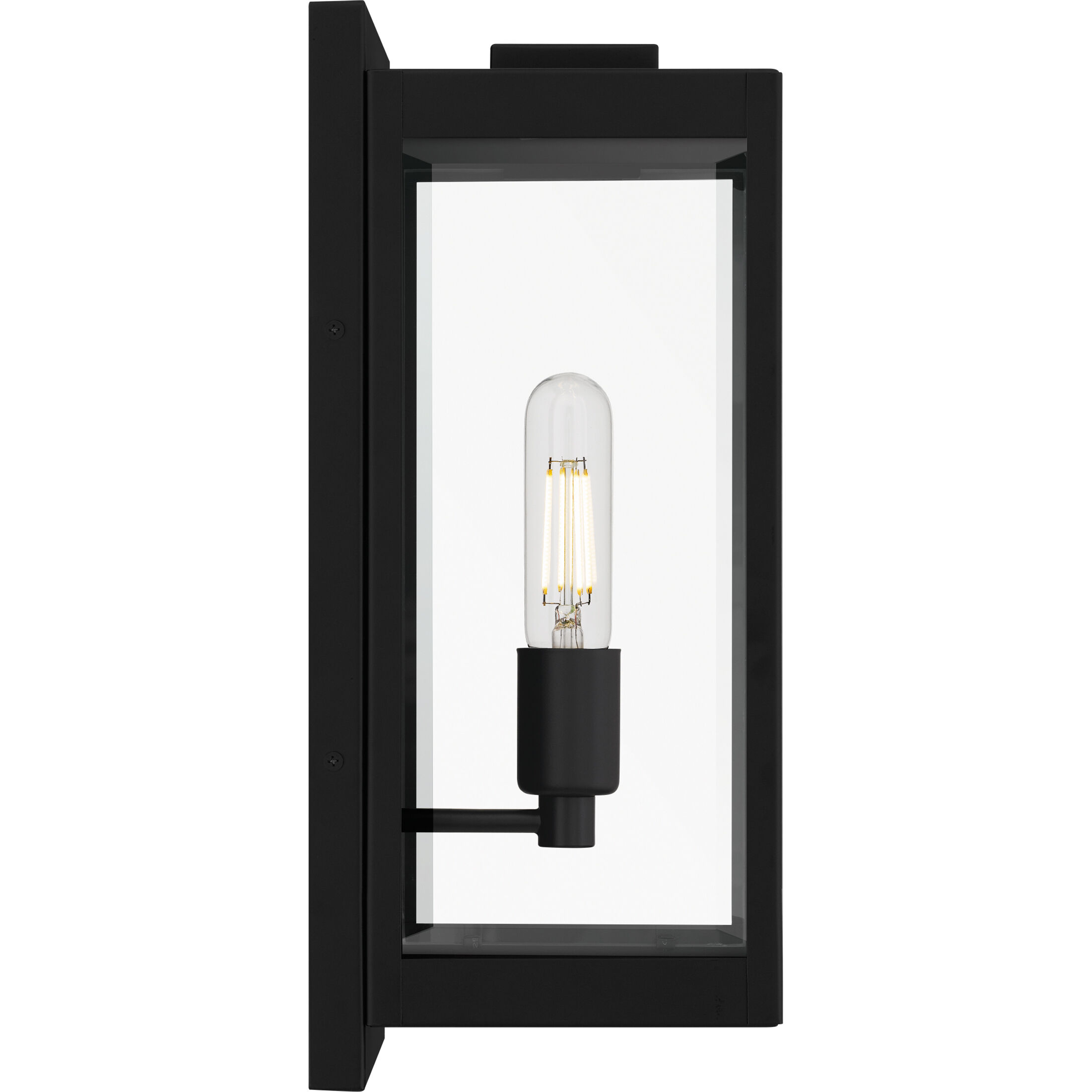Eastover 1 Light 16 inch Earth Black Outdoor Wall Lantern, Medium
