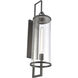 Hopkins 1 Light 30 inch Charcoal Outdoor Wall Sconce
