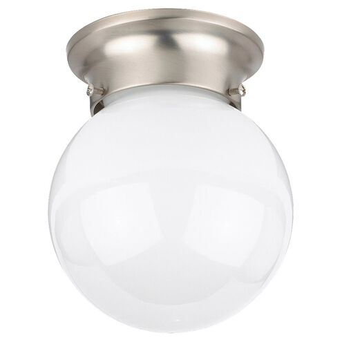 Tomkin Flush Mount Ceiling Light in Brushed Nickel