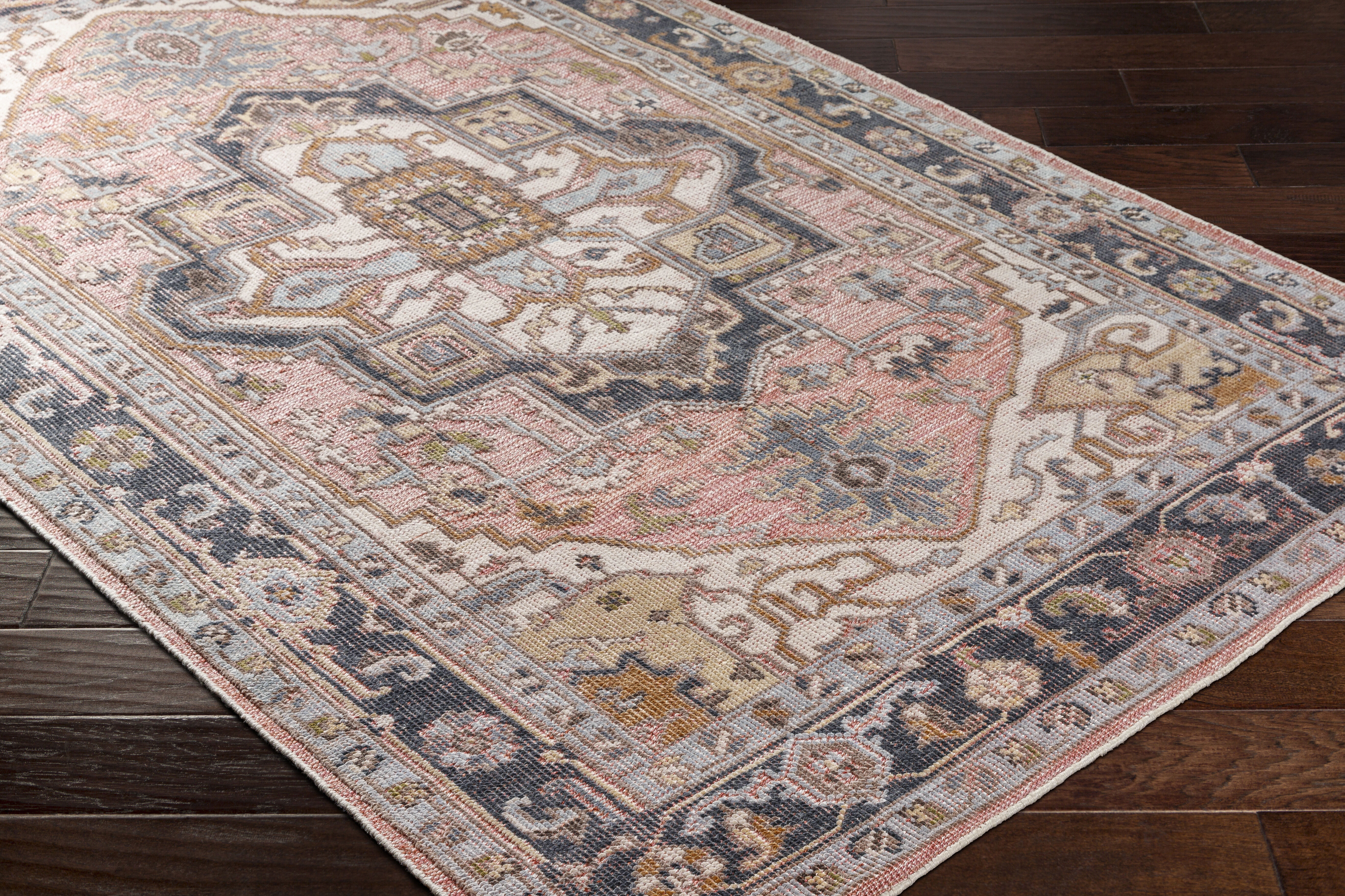 Revere 36 X 24 inch Dark Blue Rug in 2 x 3, Rectangle