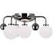 Element LED 16 inch Polished Nickel Flush Mount Ceiling Light