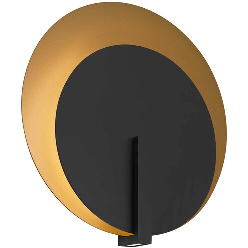 Eclipse LED 24.75 inch Sand Black Wall Sconce