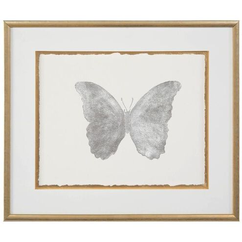 Shimmering Butterfly I Wall Decor