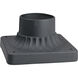 The Great Outdoors 5.88 inch Sand Coal Outdoor Pier Mount, The Great Outdoors